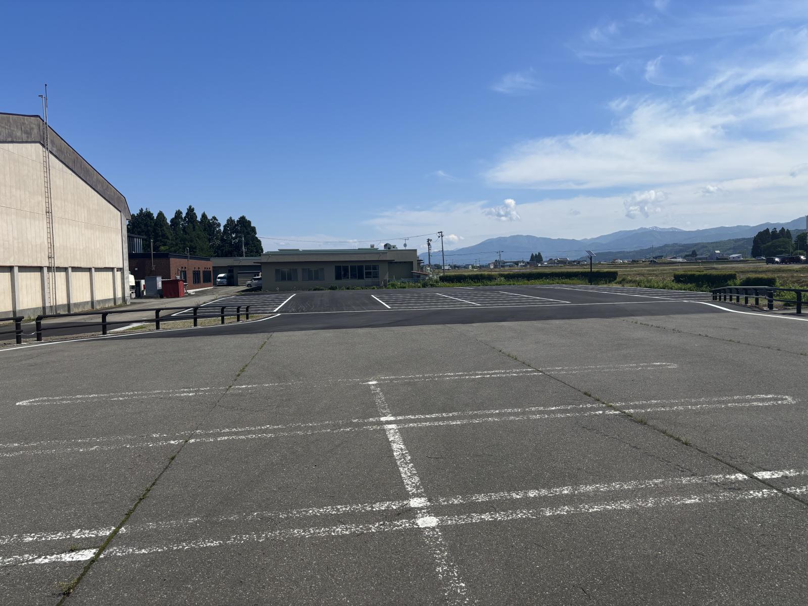 駐車場整備工事完了後の様子2