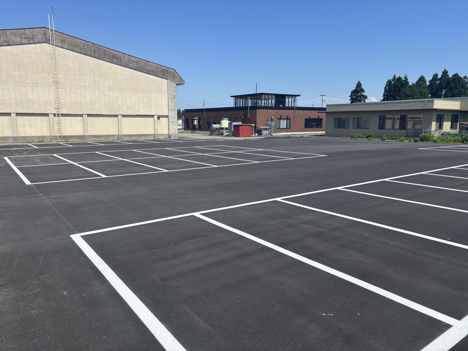 駐車場整備工事完了後の様子4