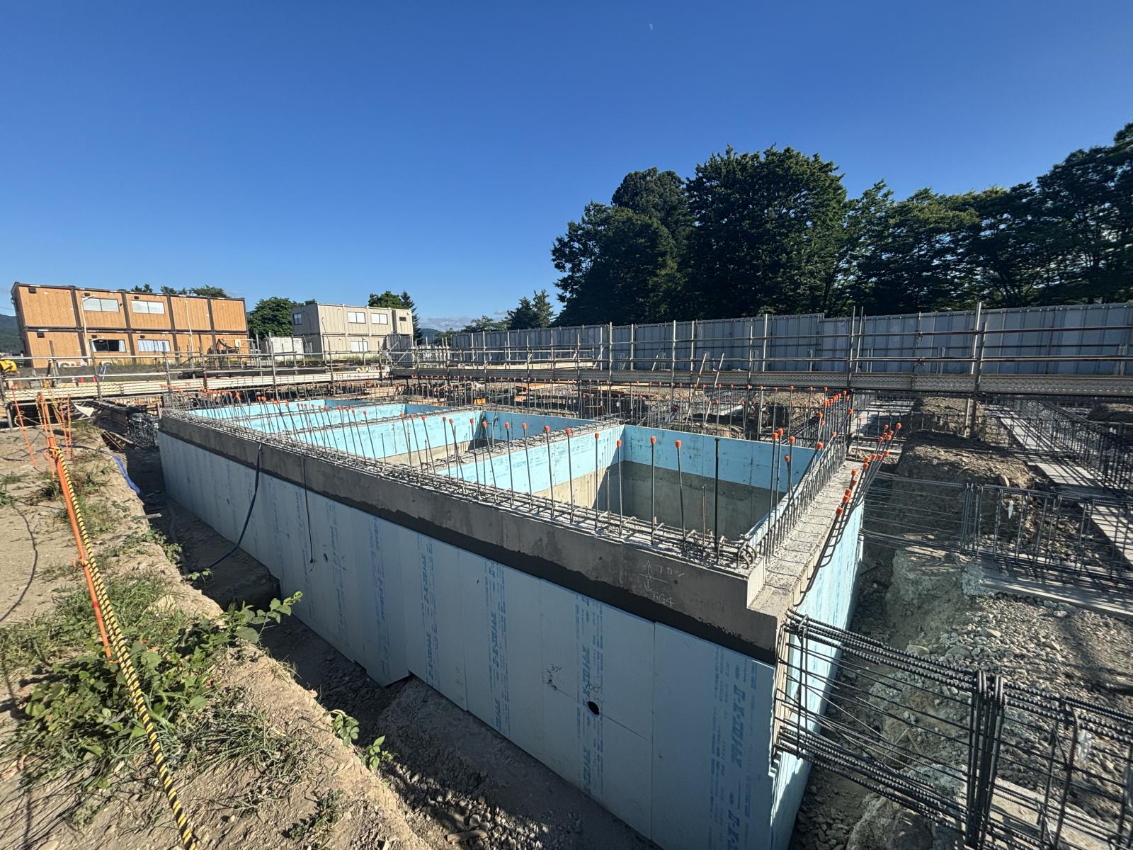 ピット断熱材張1の写真